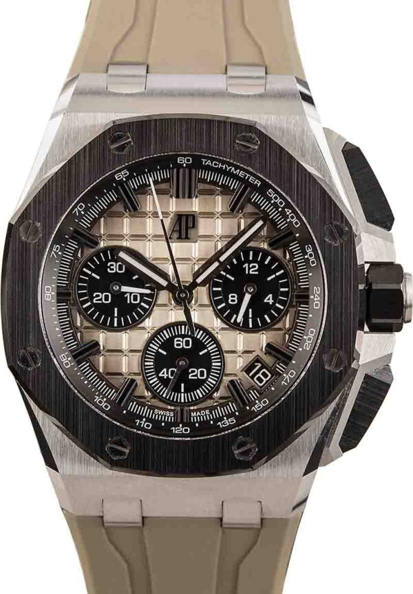 Audemars Piguet Royal Oak Offshore Light Brown Mega Tapisserie Dial