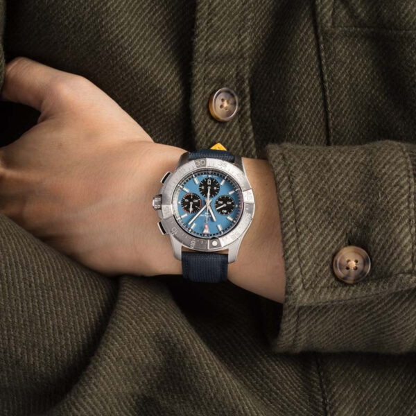 Breitling Avenger B01 Chronograph 44 Blue Dial & Strap