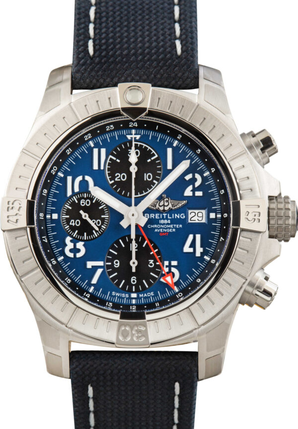 Breitling Avenger Chronograph GMT 45 Arabic Dial