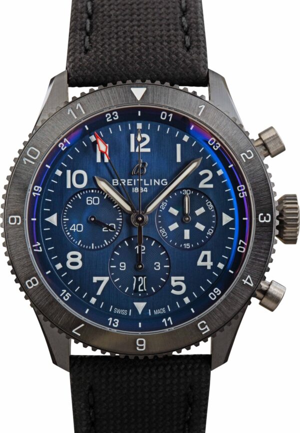 Breitling Super AVI B04 Chronograph GMT 46 Tribute to Vought F4U Corsair Blue Dial