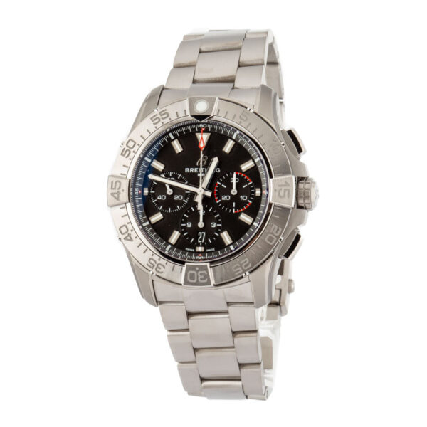 Breitling Super Avenger B01 Chronograph 46 Black Dial Titanium
