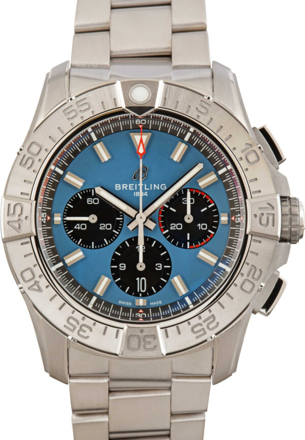 Breitling Super Avenger B01 Chronograph 46 Blue Dial