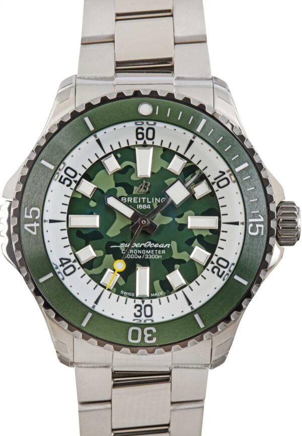 Breitling Superocean Automatic 46 Super Diver Green