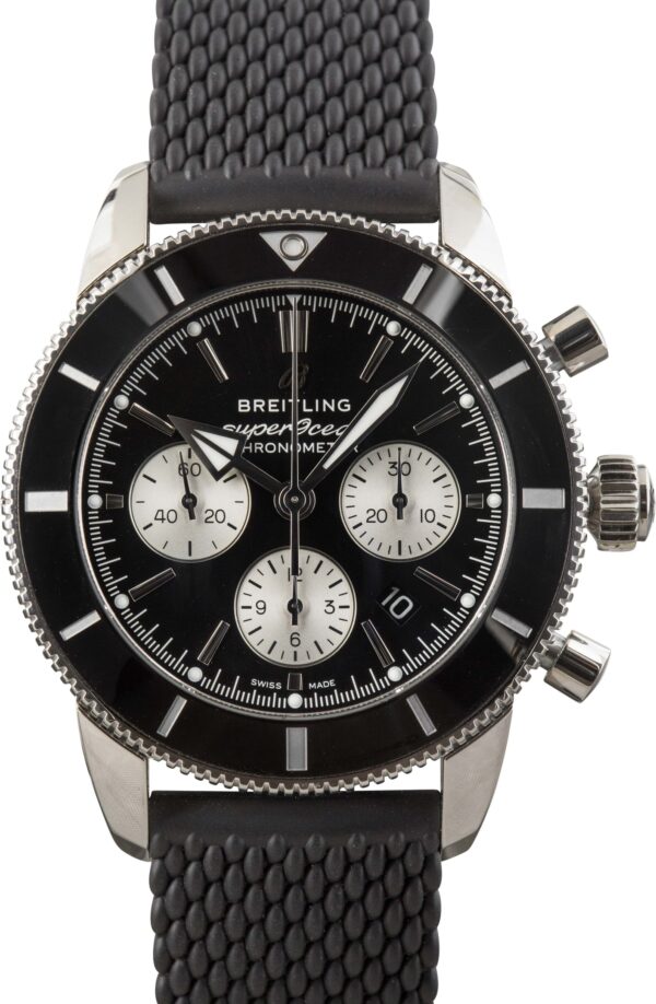 Breitling Superocean Heritage B01 Chronograph 44 Black Dial