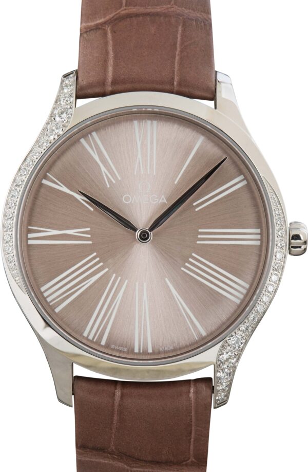 Omega De Ville Tresor Grey Roman Dial