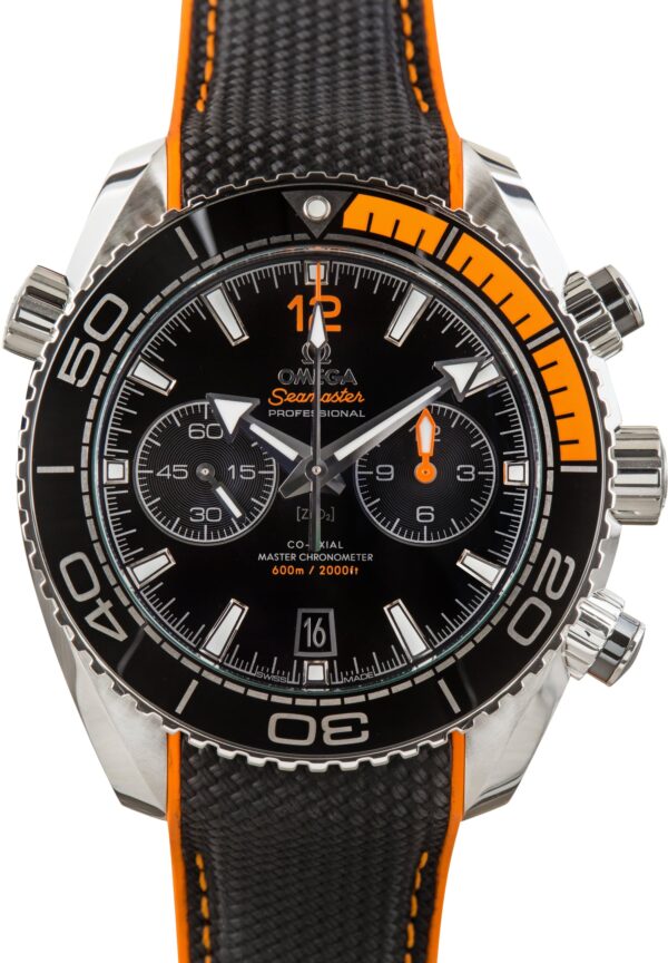 Omega Seamaster Steel on Rubber Planet Ocean 600M