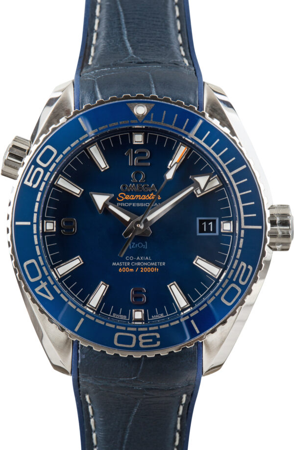 Omega Seamaster Planet Ocean 600M Blue Arabic Dial