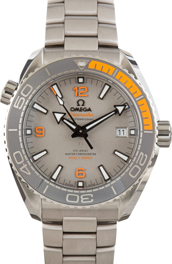 Omega Seamaster Planet Ocean 600M Titanium Dial