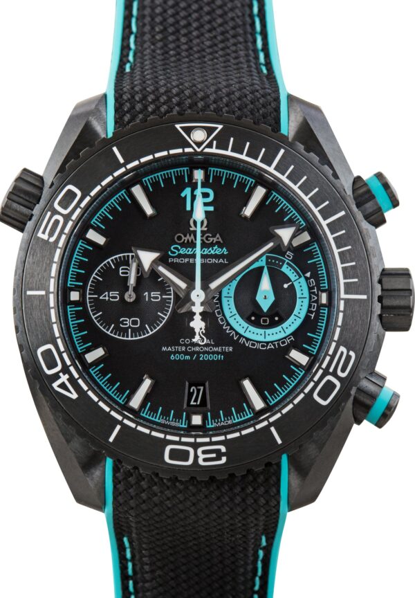 Omega Seamaster Planet Ocean 600M ETNZ Edition Black Ceramic