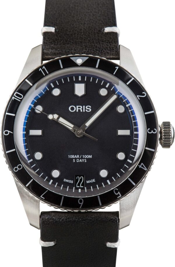 Oris Divers Sixty‑Five 12H Calibre 400 Black Dial