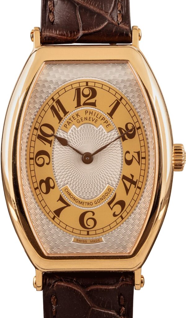 Pre-Owned Patek Philippe Gondolo 18k Rose Gold 5098R