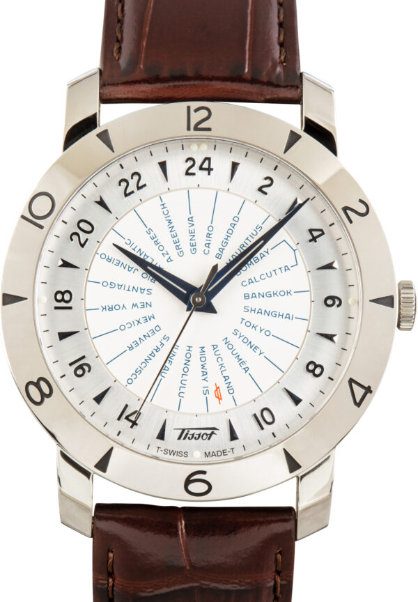 Tissot Heritage Navigator Automatic 160th Anniversary COSC Silver Dial