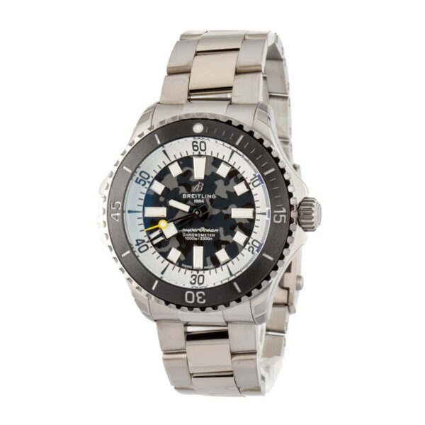 Breitling Superocean Automatic 46 Super Diver Black Dial Titanium