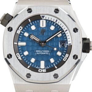 Used Audemars Piguet Royal Oak Offshore Diver Blue Méga Tapisserie Dial