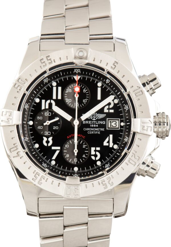 Pre-Owned Breitling Avenger Skyland Black Arabic Dial