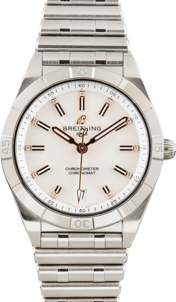 Pre-Owned Breitling Chronomat Automatic 36 Mother of Pearl Dial