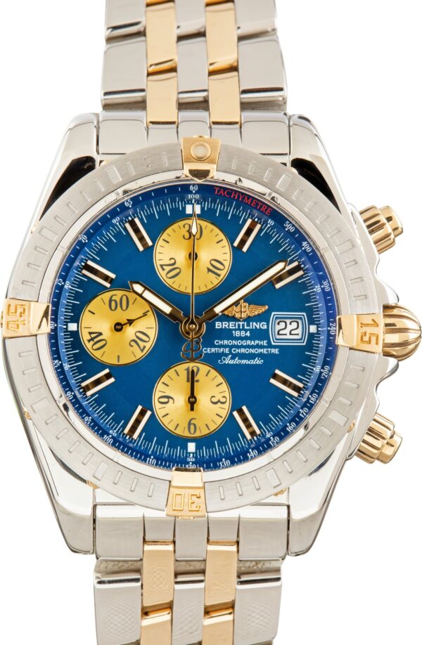 Pre-Owned Breitling Chronomat Stainless Steel & Yellow Gold