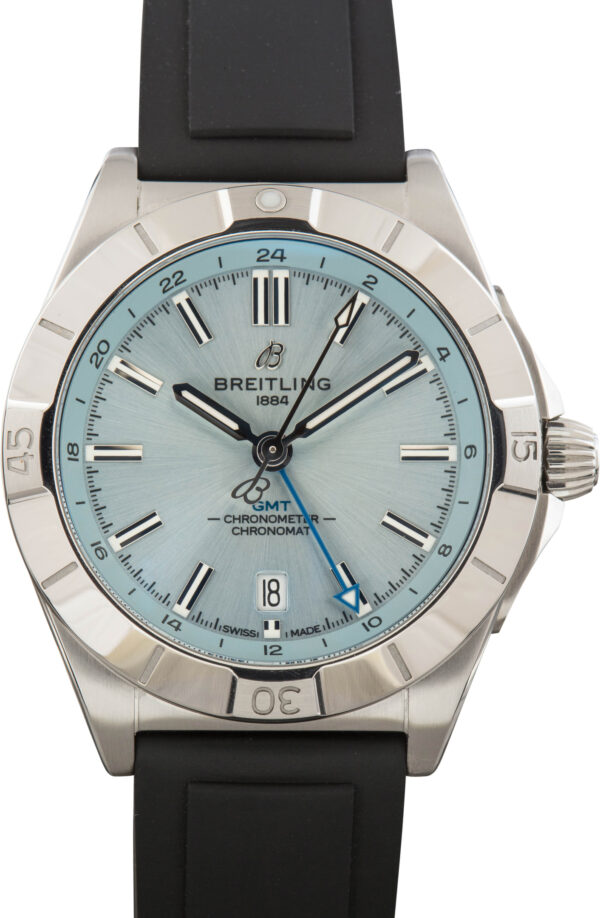 Breitling Chronomat GMT 40 Ice Blue Dial
