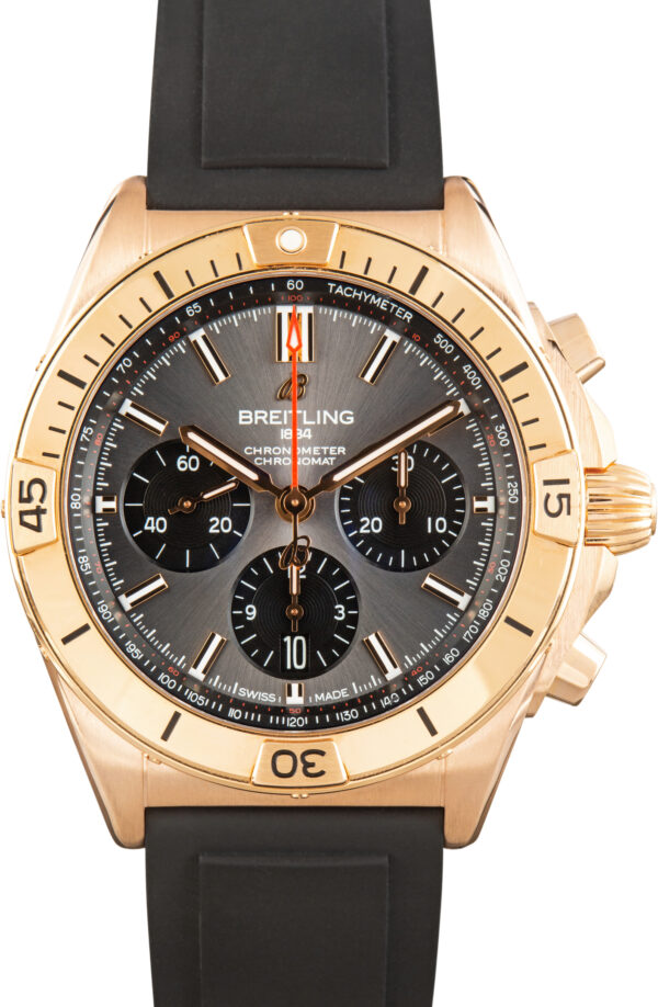 Used Breitling Chronomat B01 42 18k Red Gold