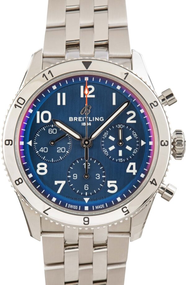 Breitling Classic AVI Chronograph 42 Blue Dial