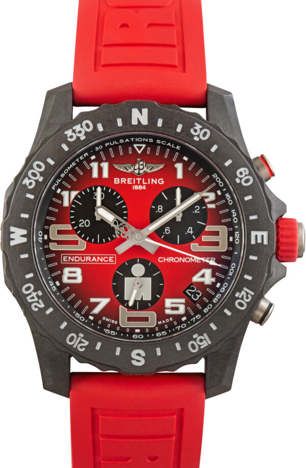 Pre-Owned Breitling Endurance Pro 44 Ironman Red Dial