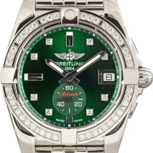 Breitling Galactic 36 Green Dial