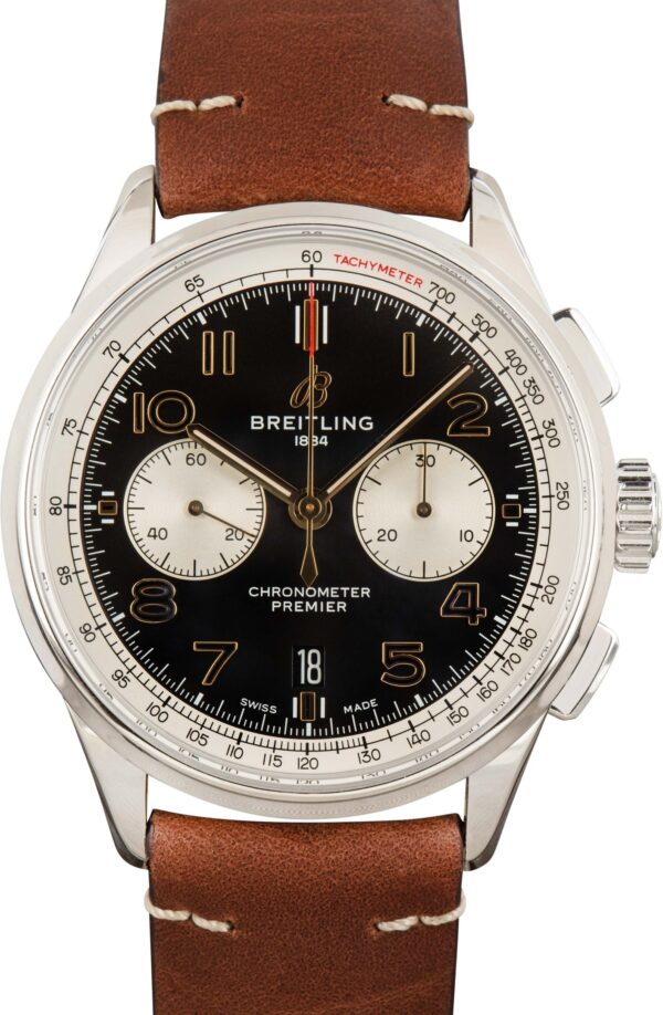 Breitling Premier B01 Chronograph 42 Norton Black Dial