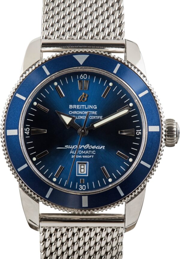 Used Breitling SuperOcean Heritage 46 Ref A17320 Blue Dial