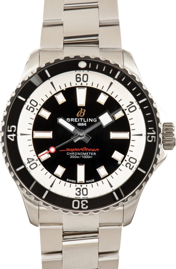 Used Breitling Superocean Automatic 42 Black Dial