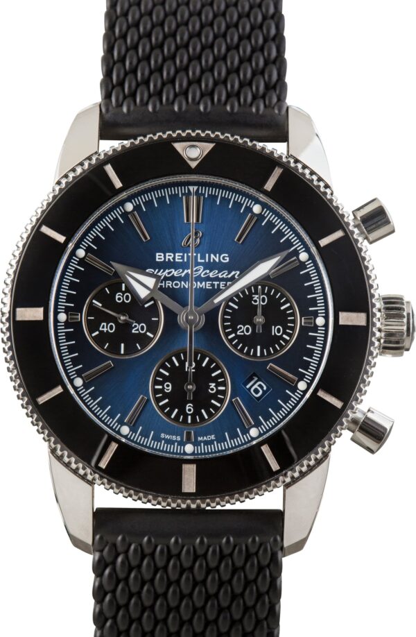 Pre-Owned Breitling Superocean Heritage B01 Chronograph 44 Blue Dial