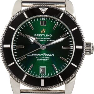 Used Green Dial Breitling Superocean Heritage B20 Automatic 42