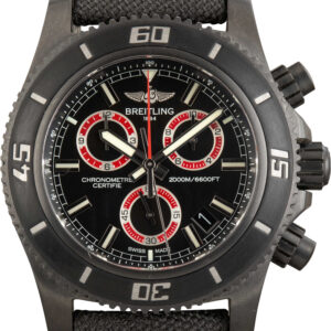 Used Breitling Superocean Chronograph Black Dial