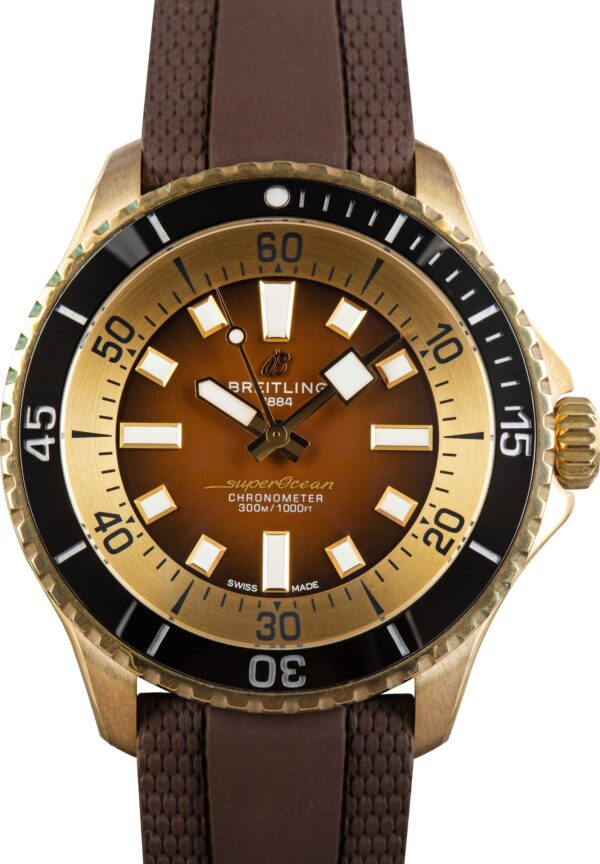 Used Breitling Superocean Automatic 44 Brown Dial
