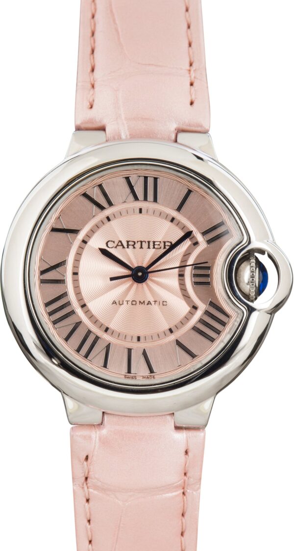 Pre-Owned Ballon Bleu De Cartier Ref WSBB0031 Pink Dial