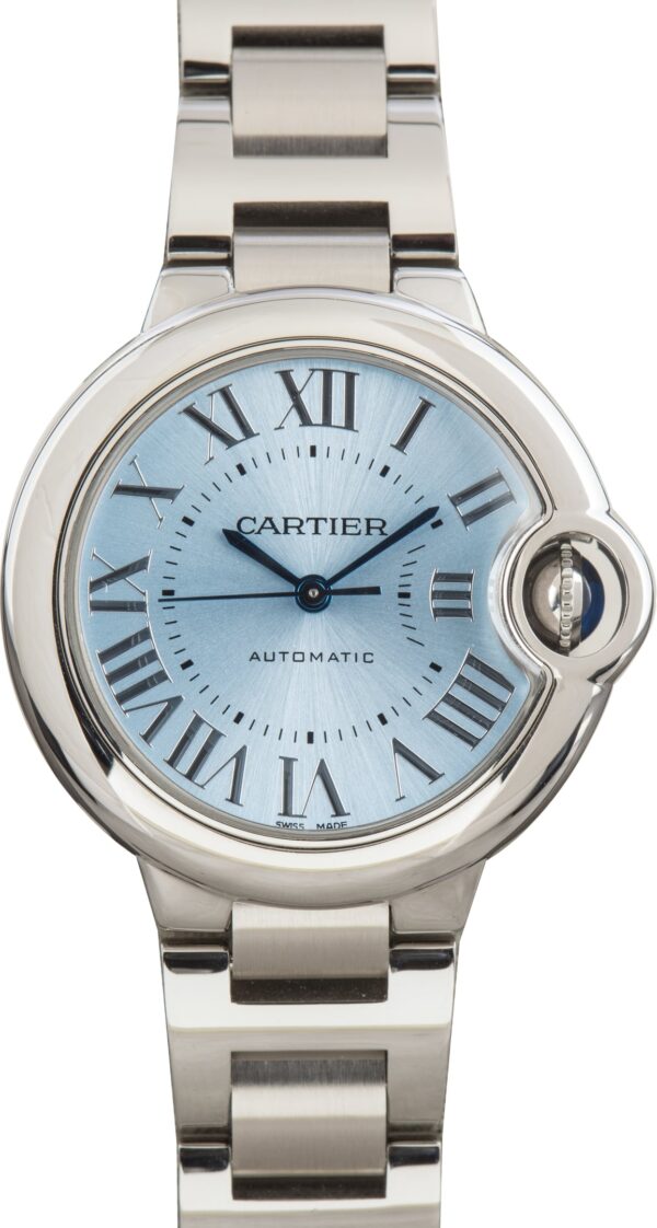 Pre-Owned Ballon Bleu De Cartier Ref WSBB0062 Blue Dial