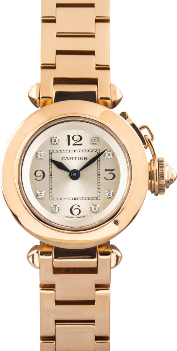 Pre-Owned Cartier Pasha WJ124016 18k Rose Gold