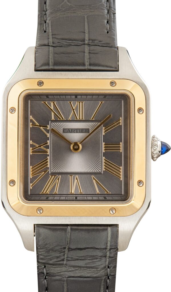 Pre-Owned Cartier Santos Dumont Ref W2SA0036 Large Model