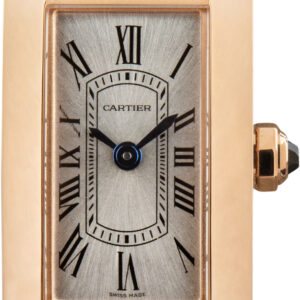 Pre-Owned Cartier Tank Americaine Watch Ref WGTA0341 Mini Model