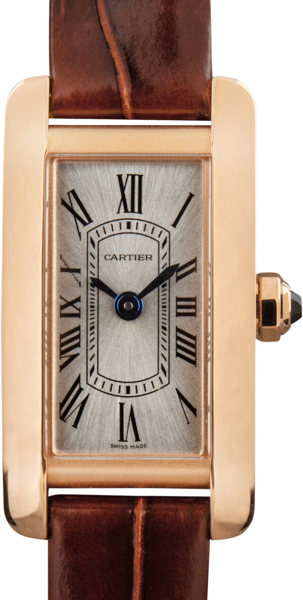 Pre-Owned Cartier Tank Americaine Watch Ref WGTA0341 Mini Model