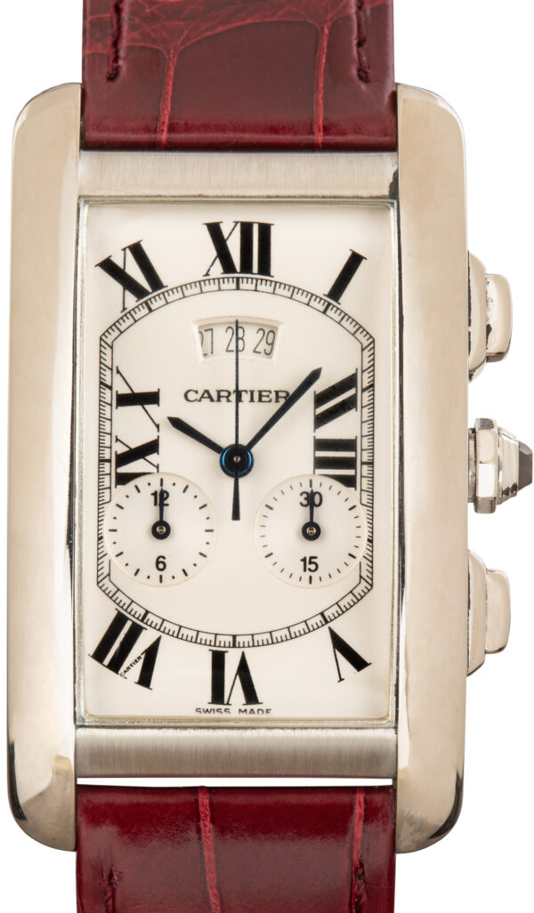 Pre-Owned Cartier Tank Américaine Chronograph