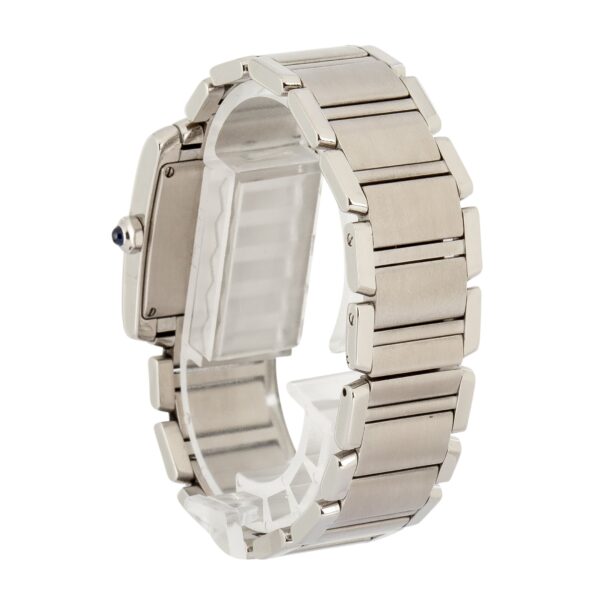 Used Cartier Tank Francaise Silver Roman Dial W51011Q3