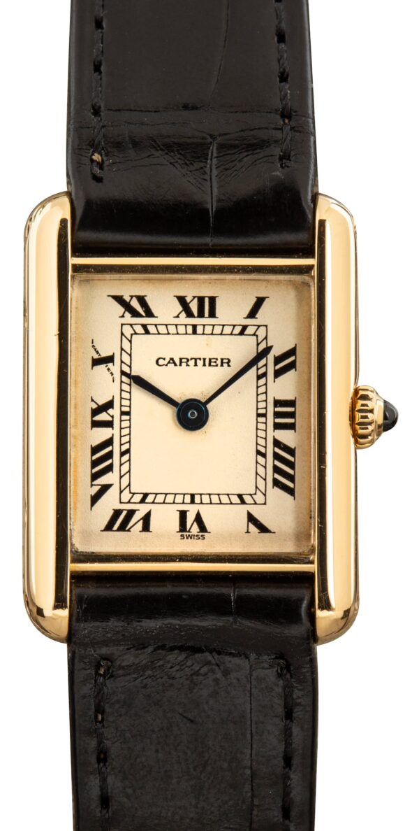 Used 18k Yellow Gold Cartier Tank