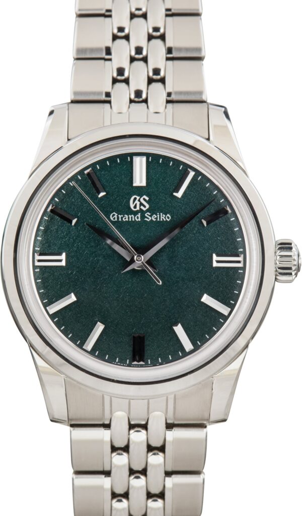 Pre-Owned Grand Seiko Elegance Collection Ref SBGW258 Green Dial