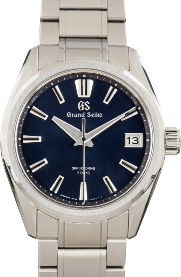 Pre-Owned Grand Seiko Evolution 9 Collection Ref SLGA021 Blue Dial