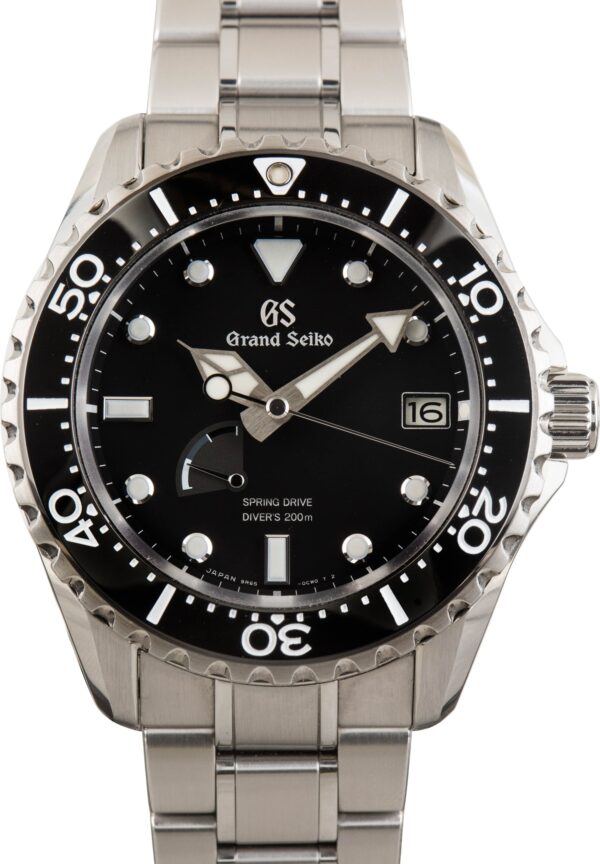 Used Grand Seiko Sport Collection SBGA461 Black Dial