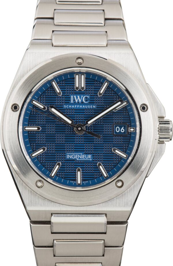 Pre-Owned IWC Ingenieur Automatic 40 Ref IW328907 Blue Dial