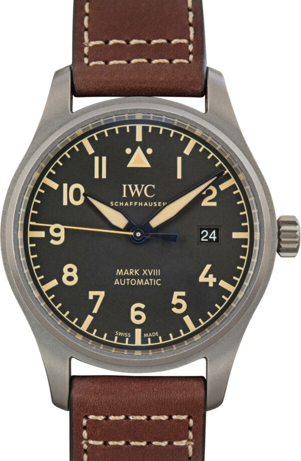 Used IWC Pilot’s Mark XVIII Heritage Ref IW327007 Titanium
