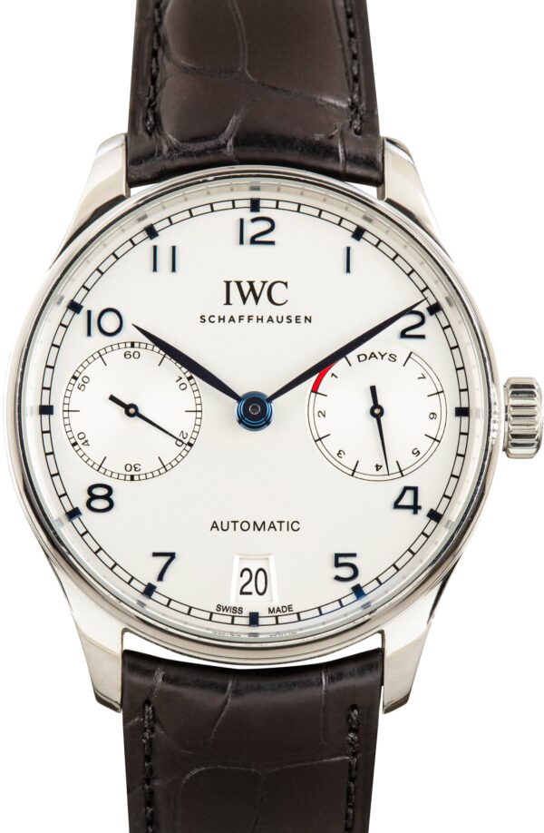 Pre-Owned IWC Portugieser Ref IW500705 White Dial