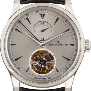 Pre-Owned Jaeger-LeCoultre Master Grande Tradition Tourbillon Ref Q1666520 Platinum