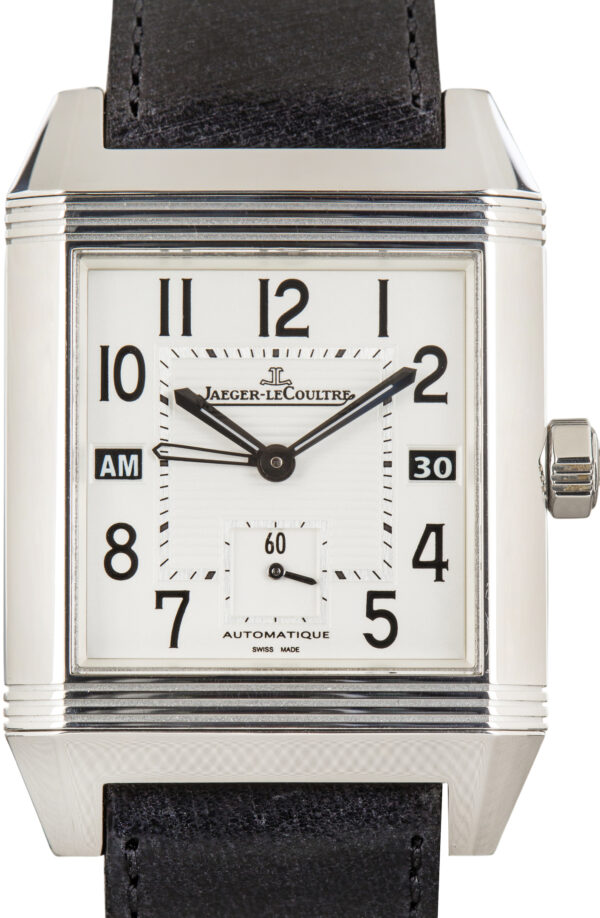 Used Jaeger-LeCoultre Reverso Squadra Hometime Ref Q7008420 Silver Dial